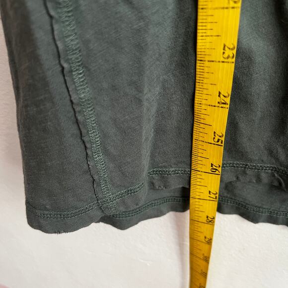 Aerie Oversized T Shirt Top Womens Size Small Distressed Green - Picture 3 of 7